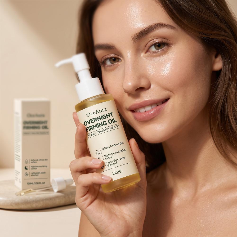 Bakuchiol Night Oil - Ночное масло для лица с шиповником,